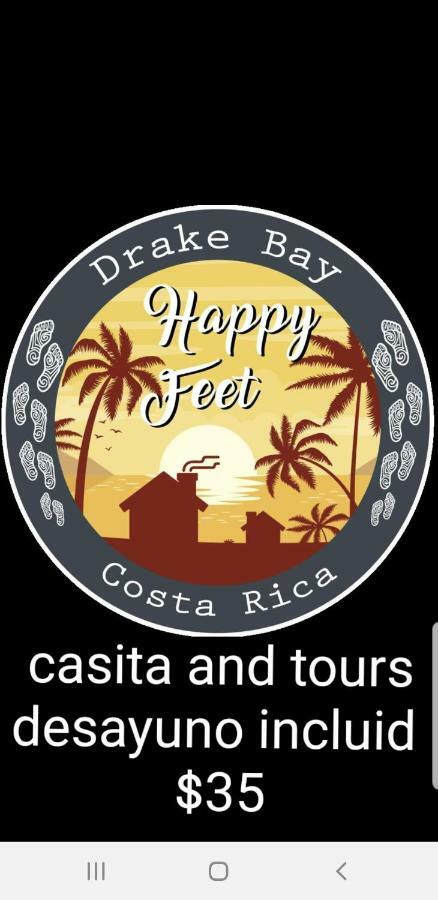 Casita Happy Feet And Tours Corcovado Ξενοδοχείο Drakes Bay Εξωτερικό φωτογραφία